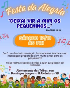 ♫ 🎉 FESTA DA ALEGRIA 🎉 ♫